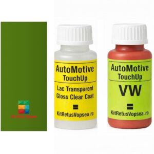 Kit corector vopsea cu pensula Volkswagen Transporter VWLH6A (Lianengruen), 64004, 078455, VWLH6A, LH6A, 9648, M2
