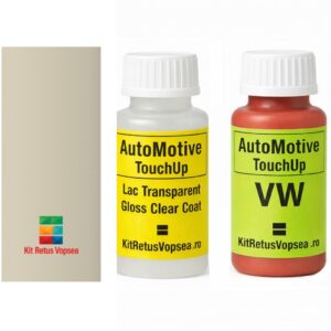 Kit corector vopsea cu pensula Volkswagen Transporter VWLH9D (Damusoweiss), 081852, VWLH9D, LH9D, P6