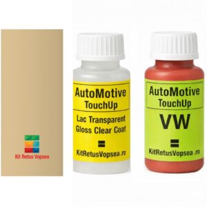 Kit corector vopsea cu pensula Volkswagen Transporter VWR114 (Elfenbein), VWR114, R114, 9135