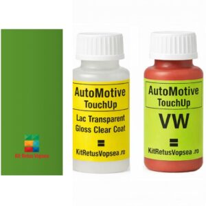Kit corector vopsea cu pensula Volkswagen Transporter VWR618 (Gelbgruen), VWR618, R618, 9618