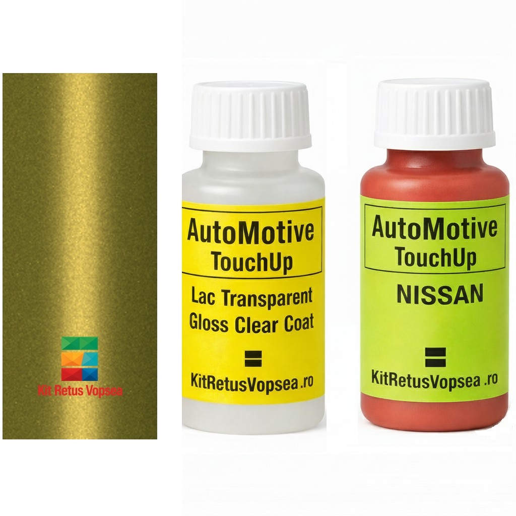 Kit corector vopsea cu pensula Nissan Truck NISJP1 (Yellowish Green), NISJP1, JP1