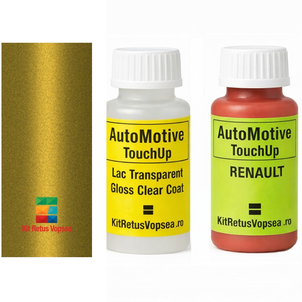 Kit corector vopsea cu pensula Renault Twingo REPQ (Jaune Indien) ,REPQ, EPQ