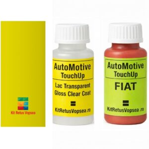 Kit corector vopsea cu pensula Fiat Uno FI10011 (Amarelo Citrus), FI10011, 511, 511/B, VR-511/B