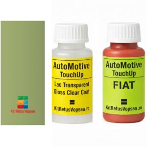 Kit corector vopsea cu pensula Fiat Uno FI60011 (Verde Box), FI60011, 386, 386/B, VR-386/B