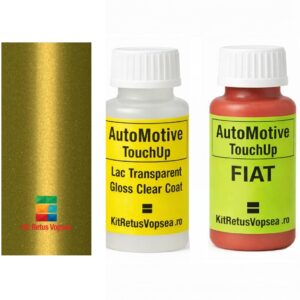 Kit corector vopsea cu pensula Fiat Uno FI90030 (Amarelo Exploit), FI90030, 237, FISA9030