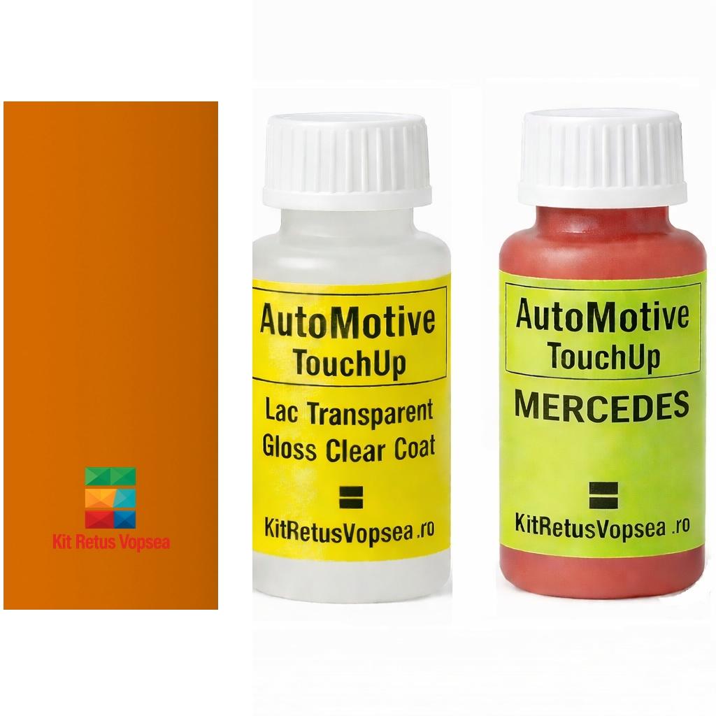Kit corector vopsea cu pensula Mercedes Vario MB2550 (Gelborange/Unimog), DB2550, MB2550