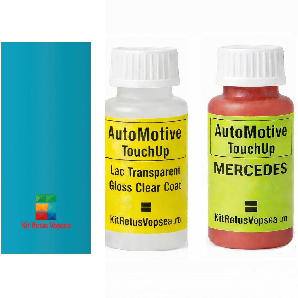 Kit corector vopsea cu pensula Mercedes Vario MB5365 (Plakatblau), 54982, MB5365, 5365, DB5365