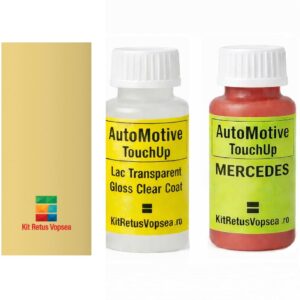 Kit corector vopsea cu pensula Mercedes Viano MB1247 (Mellitgelb), MB1247, 1247, 247, DB1247