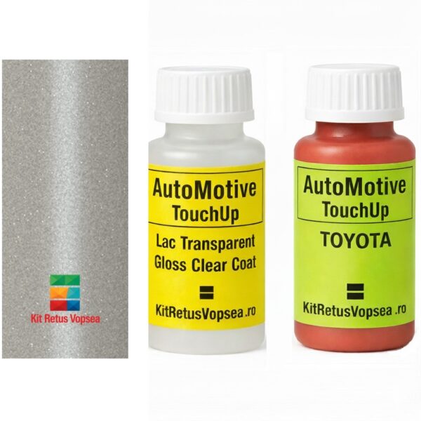 Kit corector vopsea cu pensula Toyota Vista TOY046 (Warm Grey), 77541, 094412, TOY046, 046, CHTOY0079