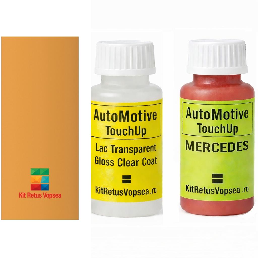 Kit corector vopsea cu pensula Mercedes Vito MB1241 (Ravennagelb), 11251, MB1241, 1241, DBSA1007, DBSA1500, DB1241