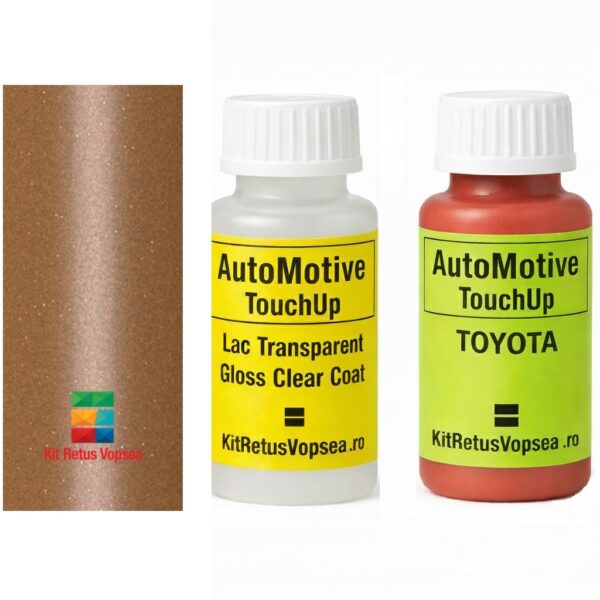 Kit corector vopsea cu pensula Toyota Vitz TOY4S3 (Pale Orange), TOY4S3, 4S3
