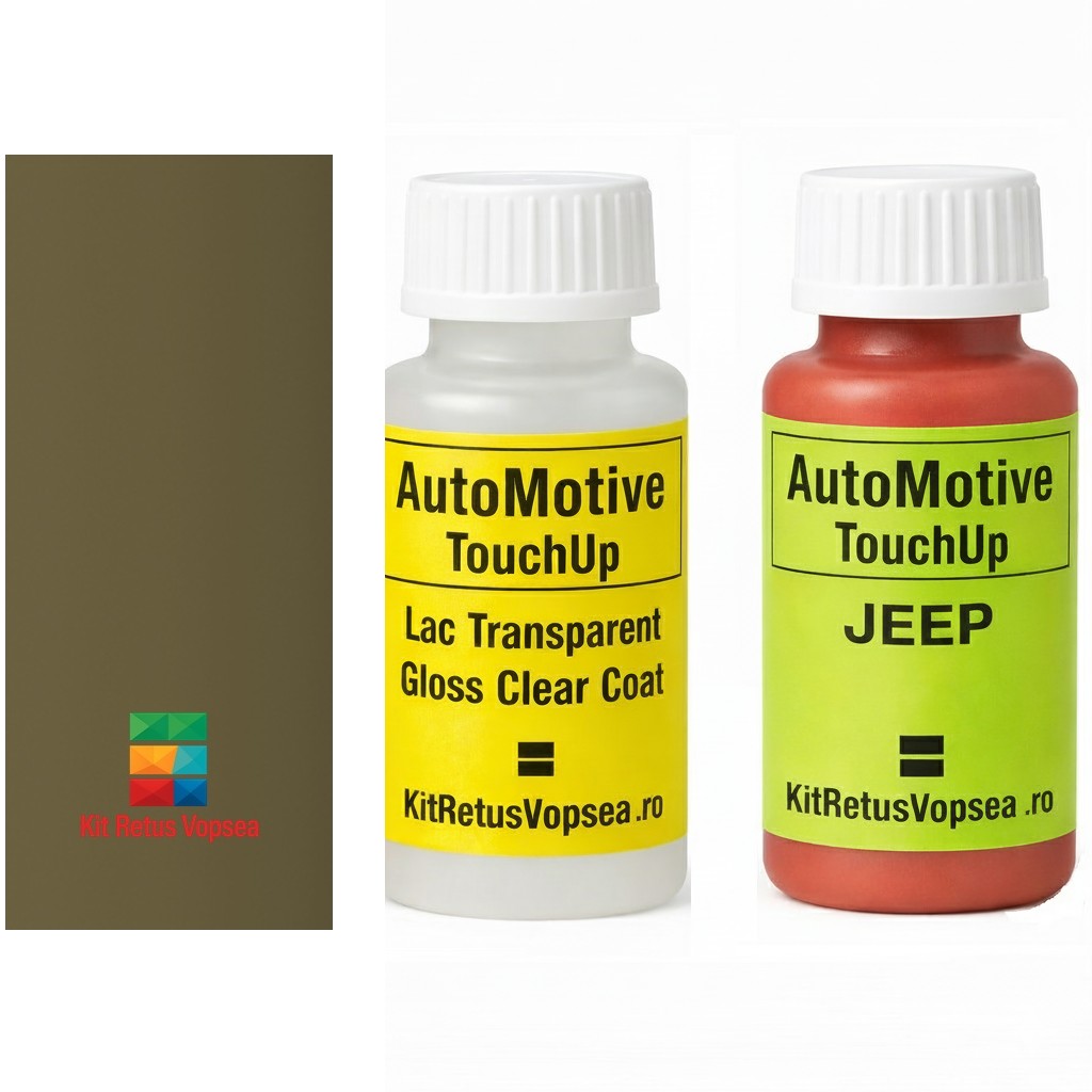 Kit corector vopsea cu pensula Jeep Wrangler JP13:LGH (Commando), JP13:LGH, CHA13:LGH, 145, GH, LGH, PGH, QGH, 933724