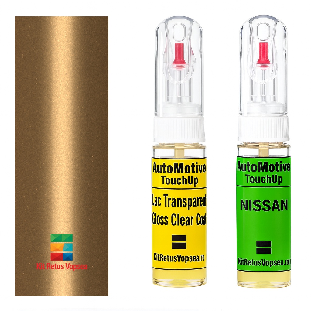 Kit retus vopsea touch-up Nissan X-Trail NISHAJ (Galaxy Gold), NISHAJ, BHAJ, HAJ