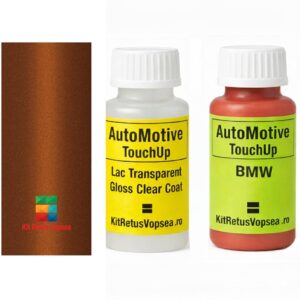 Kit corector vopsea cu pensula BMW X1 BMWC66 (Utah Orange), BMWC66, C66, WC66