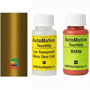 Kit corector vopsea cu pensula BMW X2 BMWC1P (Galvanic Gold), BMWC1P, C1P, WC1P, 946029