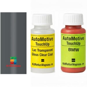 Kit corector vopsea cu pensula BMW X3 BMW7113 (Perlitgrau II (Primer)), BMW7113, F08, YF08