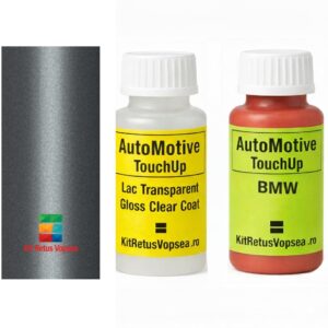 Kit corector vopsea cu pensula BMW X3 BMWA08 (Silbergrau), BMWA08, A08, R08, WA08, 77960, INDBMWA08, 905832