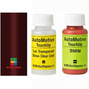 Kit corector vopsea cu pensula BMW X4 BMWX15 (Aventurine Red), BMWX15, 490, WX15, X15, WX1C, X1C, WC57, C57, 942369, INDBMWX15