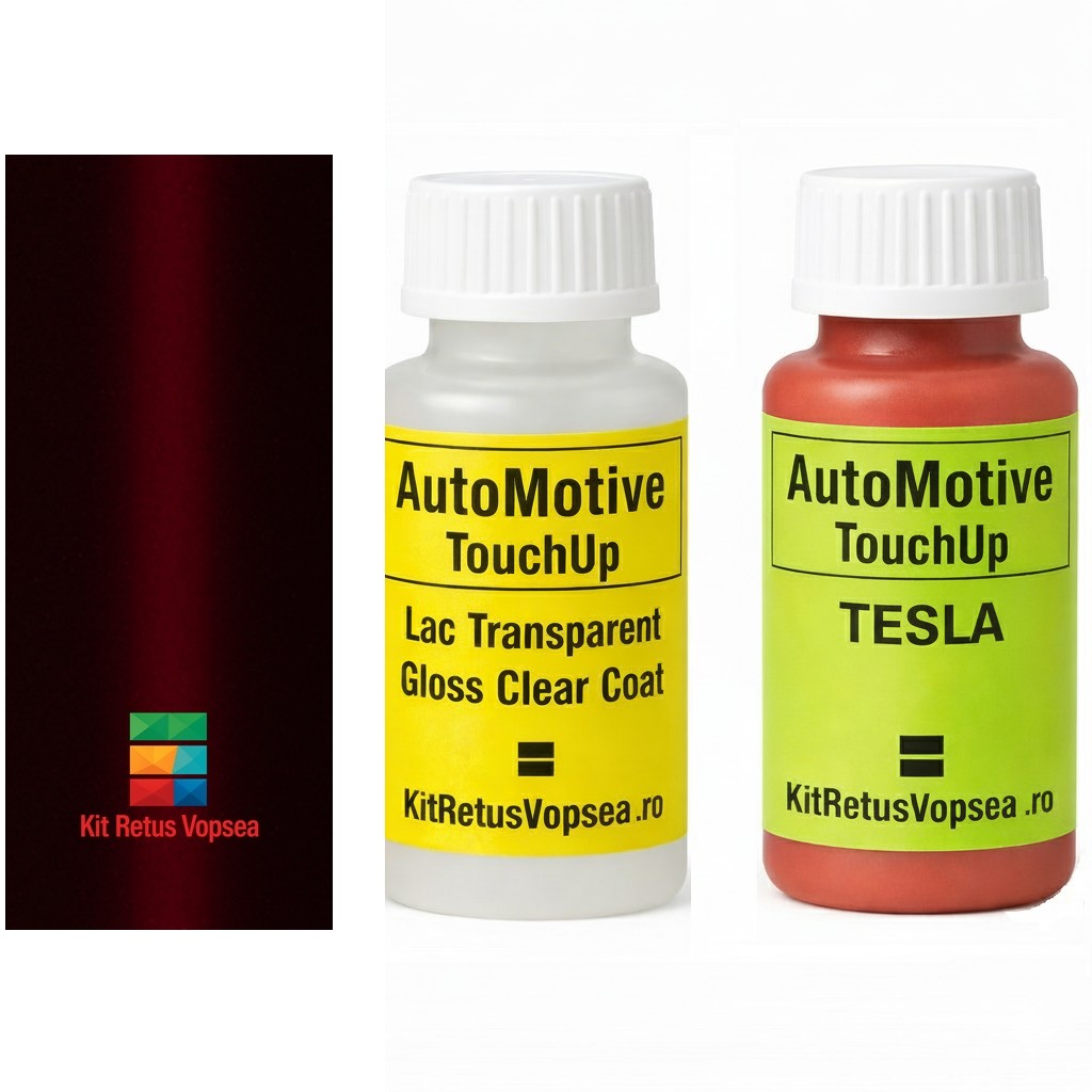 Kit corector vopsea cu pensula Tesla X TES108E (Midnight Cherry) ,TES108E, R108E, R-108E, 108E, PR00