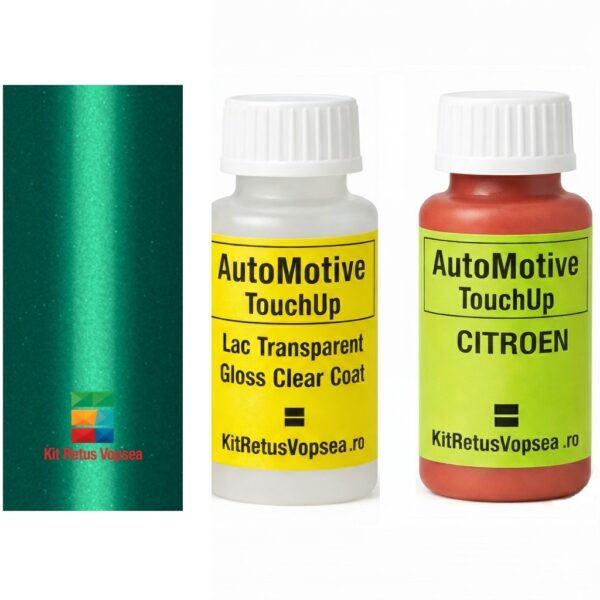 Kit corector vopsea cu pensula Citroen Xsara AC9360 (Vert Bora Bora), 798470, AC9360, KRX, KRXC, 49225