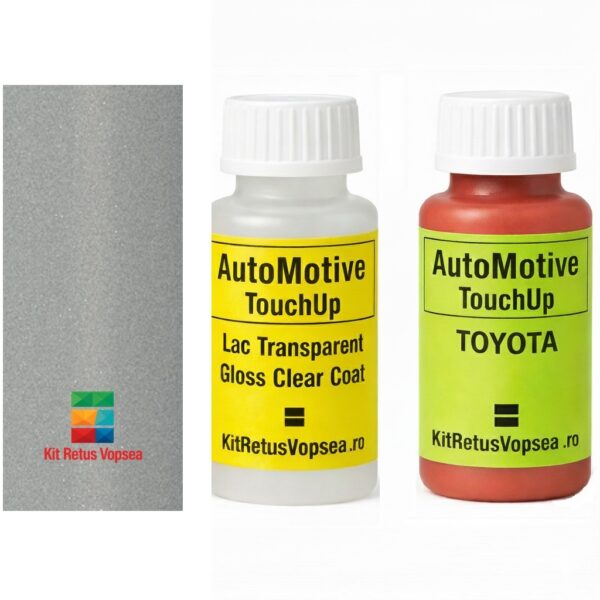 Kit corector vopsea cu pensula Toyota Yaris Cross TOY1K6 (Ceramic Gray), TOY1K6, 1K6