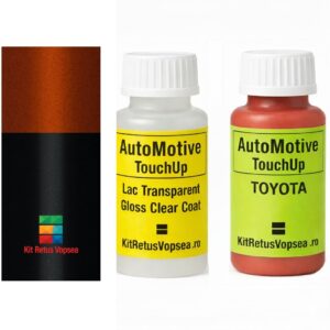 Kit corector vopsea cu pensula Toyota Yaris TOY2KV (Comb. of 4R8/209), TOY2KV, 2KV