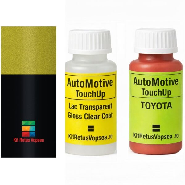 Kit corector vopsea cu pensula Toyota Yaris TOY2QM (Comb. of 218/6W2), TOY2QM, 2QM