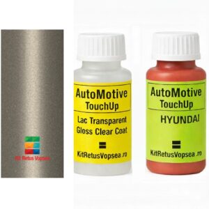 Kit corector vopsea cu pensula Hyundai i20 Active HY9839 (Silky Beige), HY9839, DY, INDHY9839, 550920
