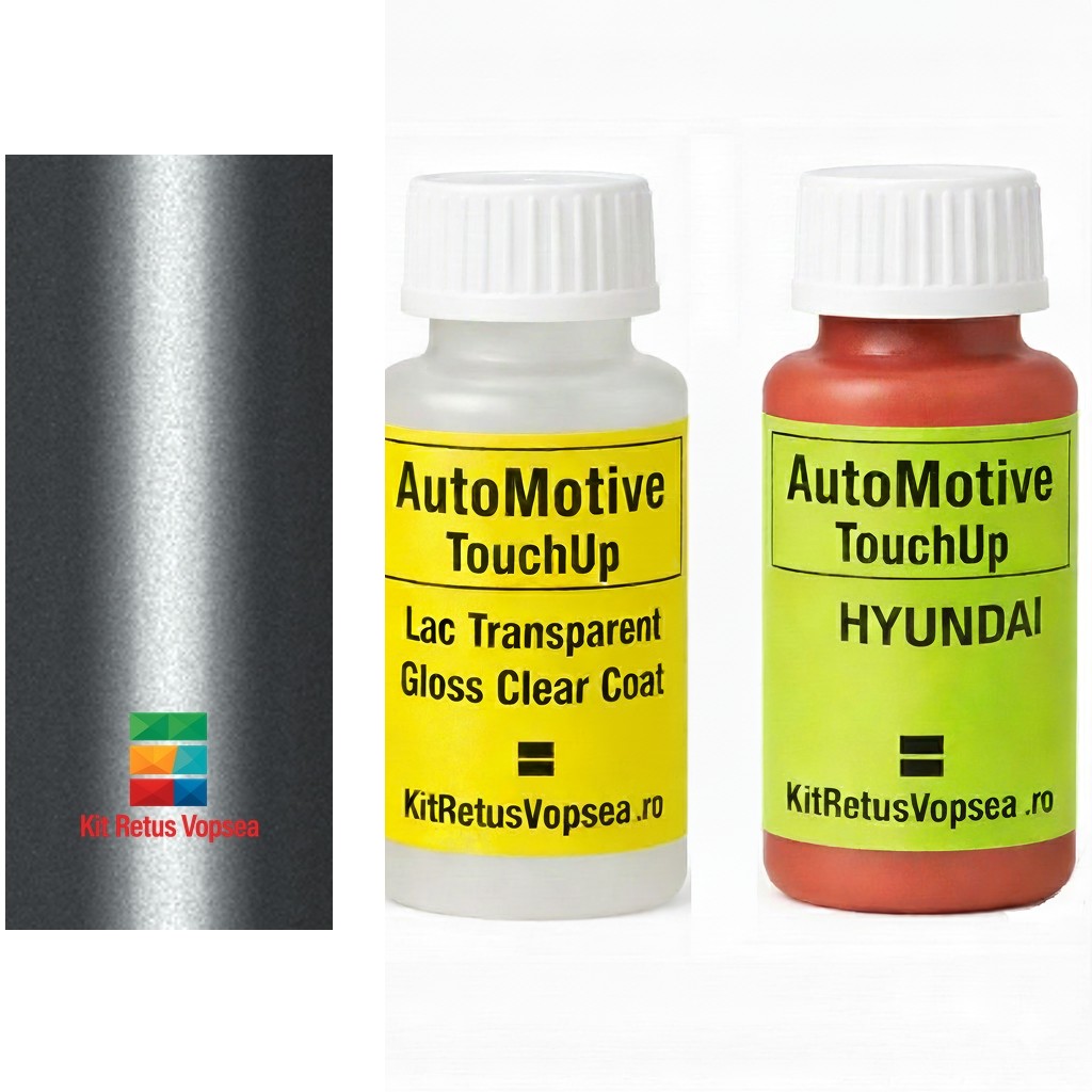 Kit corector vopsea cu pensula Hyundai i30 HYYEV (Hyper Silver Matt), HYYEV, YEV