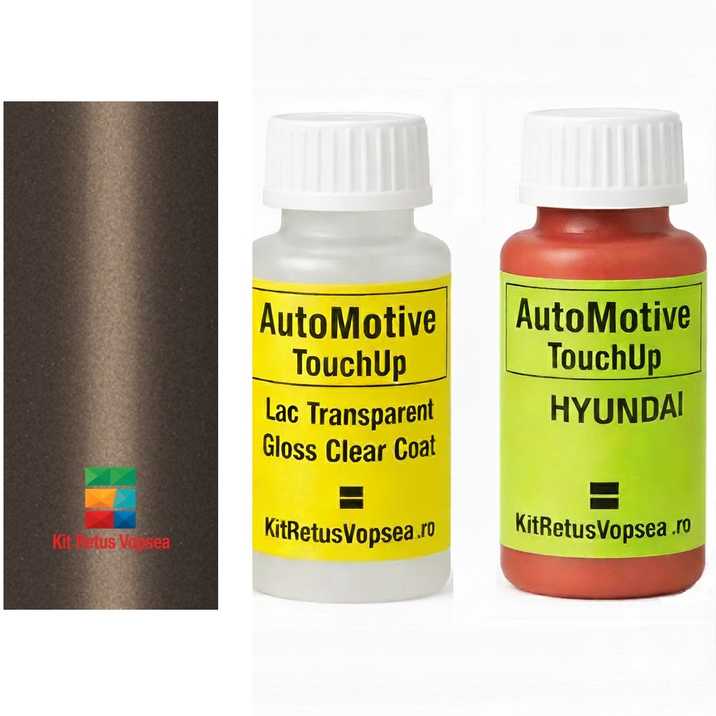 Kit corector vopsea cu pensula Hyundai ix20 HYP5N (Satin Amber), HYP5N, P5N, PSN