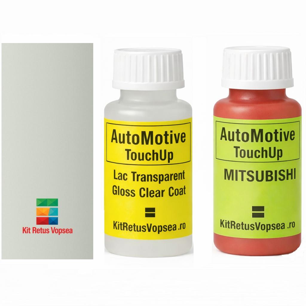 Kit corector vopsea cu pensula Mitshubishi ASX MIT480 (Fuji White), 90660, 075030, MIT480, W67, WC, AC10267