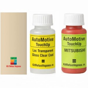 Kit corector vopsea cu pensula Mitshubishi Canter MIT1032 (Light Ivory), MIT1032, TF4