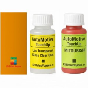 Kit corector vopsea cu pensula Mitshubishi Canter MIT1037 (Daffodil Yellow), MIT1037, TE2