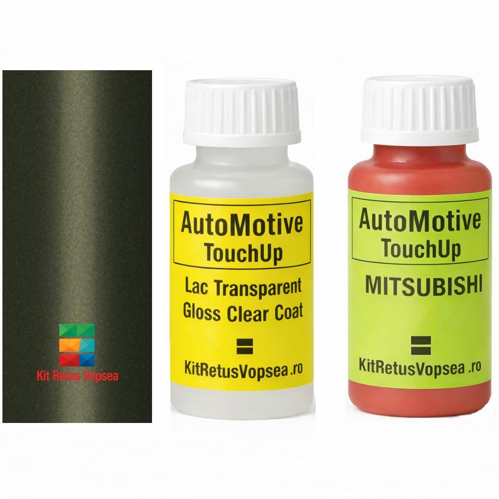 Kit corector vopsea cu pensula Mitshubishi Canter MIT9252 (Verde Hoja), MIT9252, VH, MITSA9040