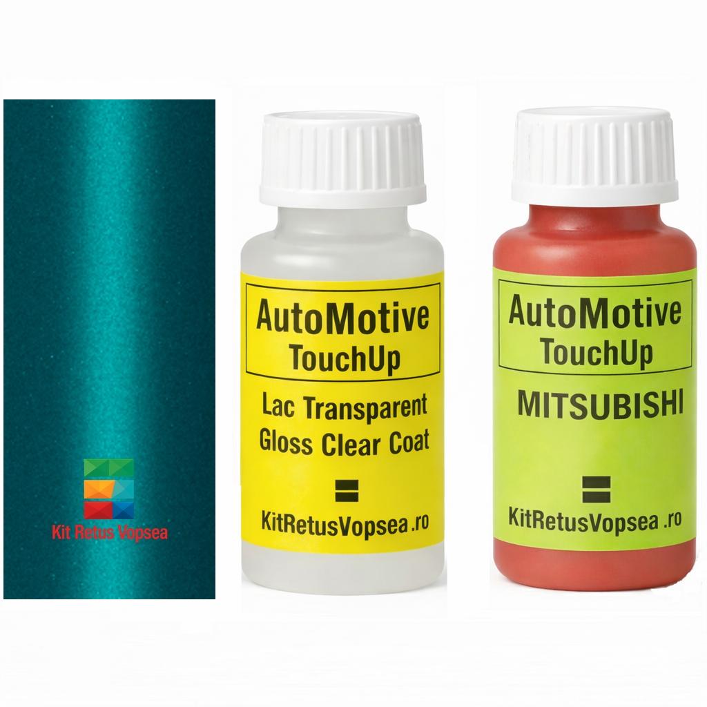 Kit corector vopsea cu pensula Mitshubishi Canter MIT9260 (Azul Caribbean), MIT9260, AC, MITSA9048