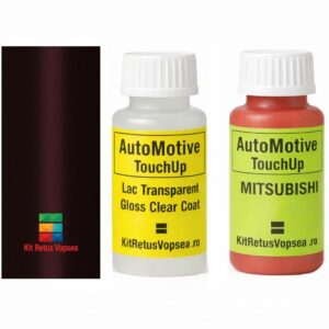 Kit corector vopsea cu pensula Mitshubishi Canter MIT9283 (Rojo Rusett), MIT9283, RR, MITSA9052