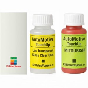 Kit corector vopsea cu pensula Mitshubishi Carisma MIT4727 (Scotia White), 771263, MIT4727, BC, CK, W83, AC10983, INDMIT4727, MAU4923, 550095