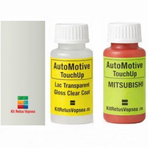 Kit corector vopsea cu pensula Mitshubishi Cedia MIT4672 (White), MIT4672, AC10863