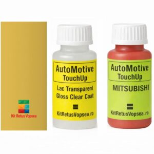 Kit corector vopsea cu pensula Mitshubishi Colt MIT1223 (San Marino Yellow), 079994, MIT1223, Y59, AC10659
