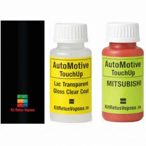 Kit corector vopsea cu pensula Mitshubishi Colt MIT4657 (Black), MIT4657, AC10903
