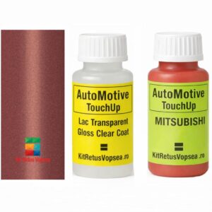 Kit corector vopsea cu pensula Mitshubishi EK Wagon MITP59 (Orange Pink), MITP59, P59