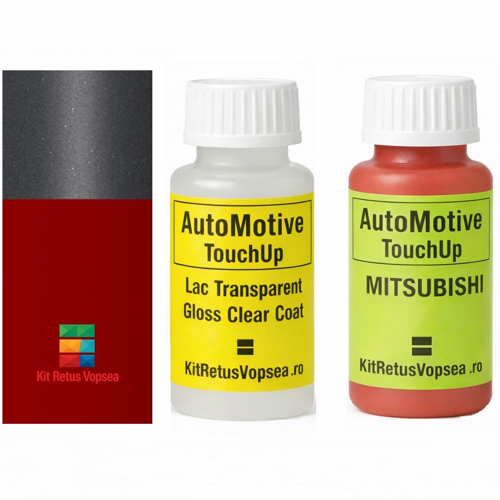 Kit corector vopsea cu pensula Mitshubishi Eclipse MIT0476 (Comb. of R87/A74), MIT0476, P2U