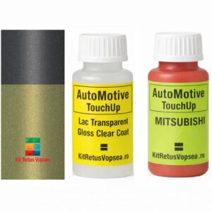 Kit corector vopsea cu pensula Mitshubishi Eclipse MIT0480 (Comb. of Y76/A74), MIT0480, Y4H