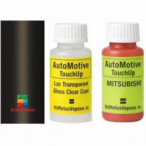 Kit corector vopsea cu pensula Mitshubishi Eclipse MITU09 (Carbon), MITU09, CUU10009, U09