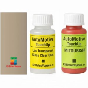 Kit corector vopsea cu pensula Mitshubishi Jeep MIT7174 (Ural Beige), 078490, MIT7174, S36, AC10436