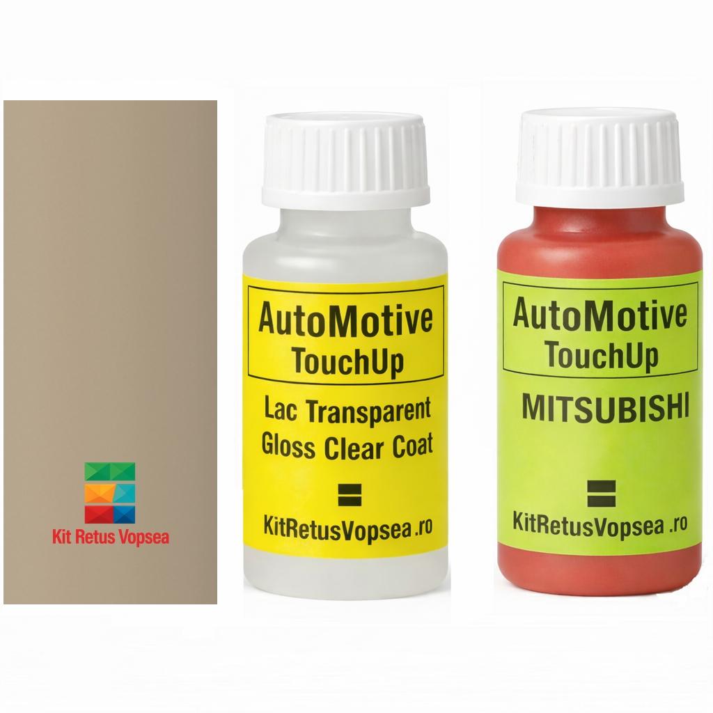 Kit corector vopsea cu pensula Mitshubishi Jeep MIT7174 (Ural Beige), 078490, MIT7174, S36, AC10436