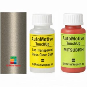 Kit corector vopsea cu pensula Mitshubishi Kuda MIT9805 (Silver F), MIT9805