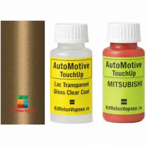 Kit corector vopsea cu pensula Mitshubishi L200 MITK08 (Gold), MITK08, CSK10008, K08