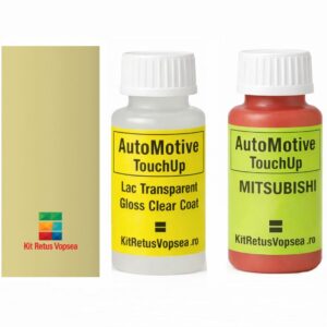 Kit corector vopsea cu pensula Mitshubishi Lancer MIT1628 (Crescent Yellow), 087943, MIT1628, JH, Y51, AC10851