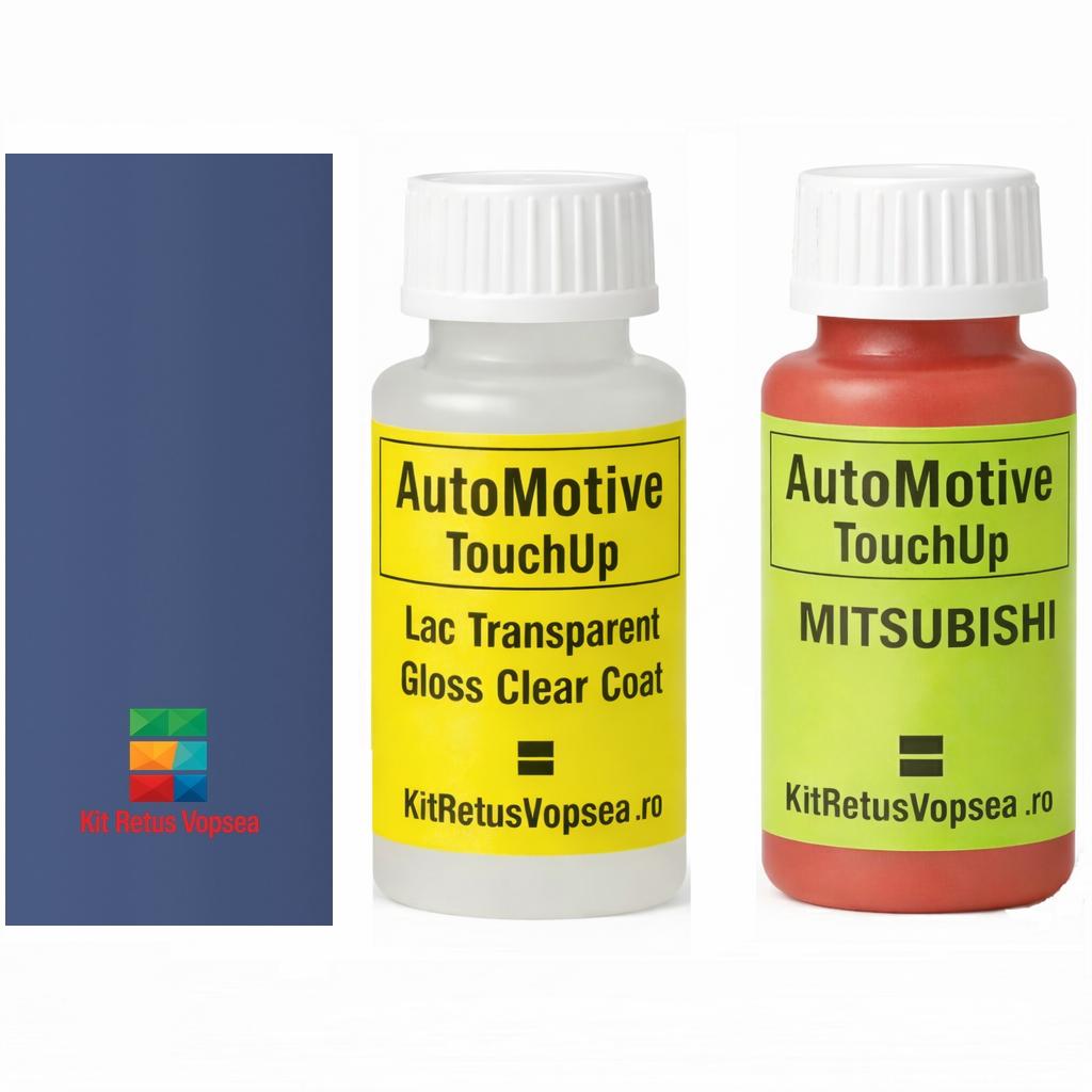 Kit corector vopsea cu pensula Mitshubishi Lancer MIT5011 (Blue (int)), MIT5011, AC11258